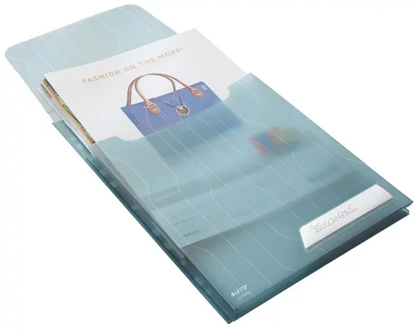 Obal Euro A4 CombiFiles rozšířený modrý 3 ks