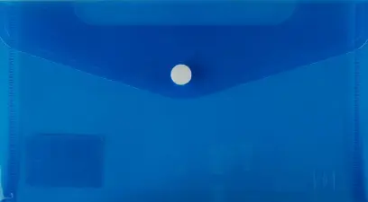 Obálka DL s drukem Opaline modrá