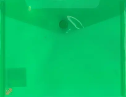 Obálka A4 s drukem Opaline zelená