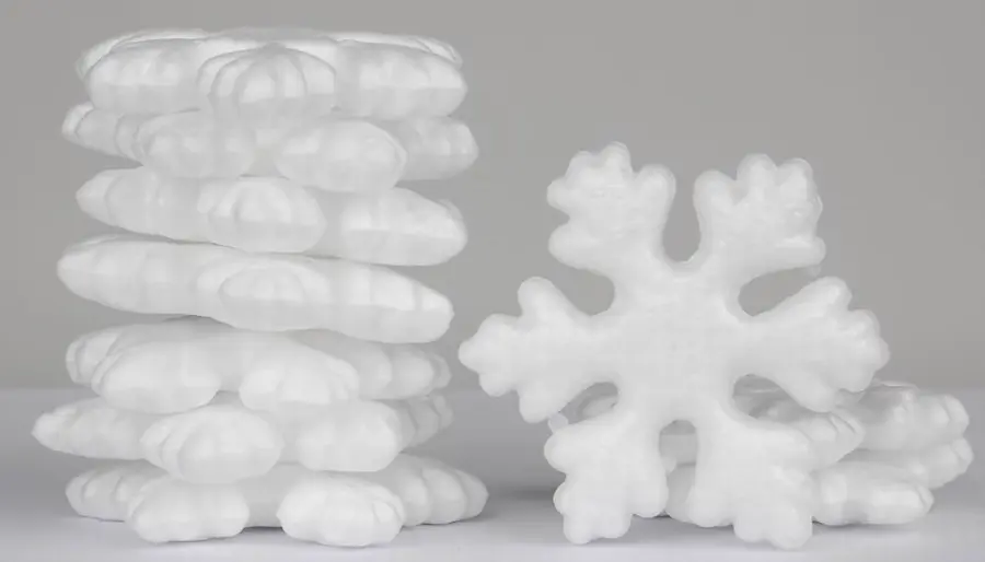 Polystyren vločka 75 mm 24 ks DP