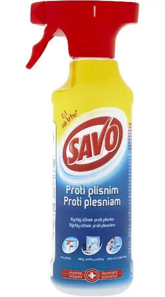 Čistič dezinfekční Savo proti plísním 500 ml