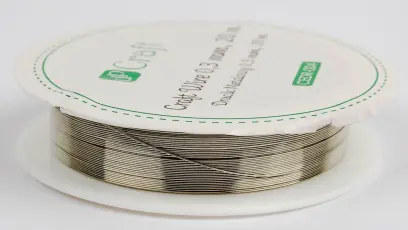 Drátek dekorační 20 m stříbrný DP