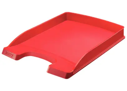 Zásuvka na spisy Leitz Slim Plus červená