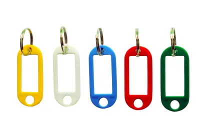 Jmenovka na klíče 20x50 mm 5 ks