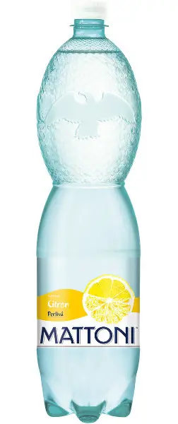 Voda Mattoni perlivá 6 x 1,5 l citron