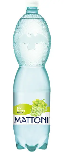 Voda Mattoni perlivá 6 x 1,5 l bílé hrozny