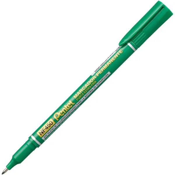 Popisovač NF450 permanent zelený 0,7 mm