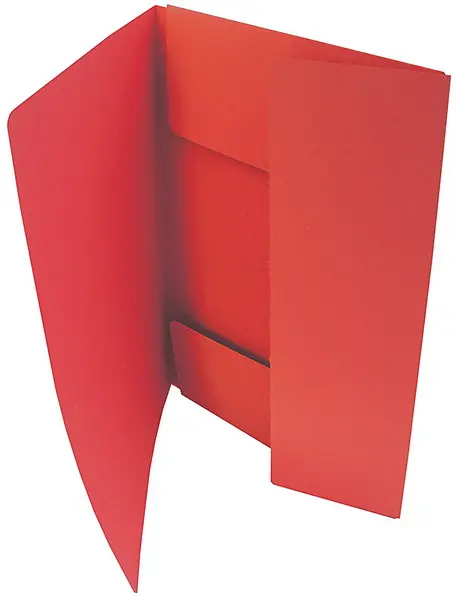 Mapa 3 klopá odkládací červená