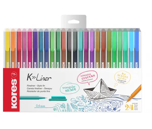 Popisovač Kores sada 24 ks