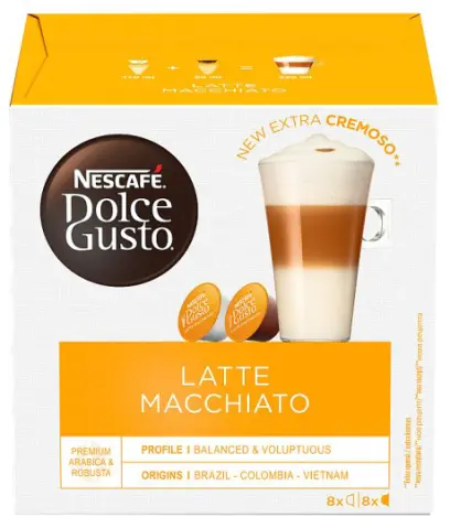 Kapsle Dolce Gusto Latte Macchiatto 8 ks