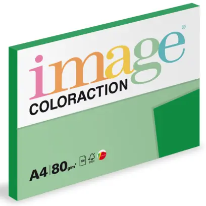 Xero A4 80 Coloraction Dublin tmavě zelený 100 listů