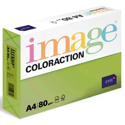 Xero A4 80 Coloraction Java středně zelený 500 listů