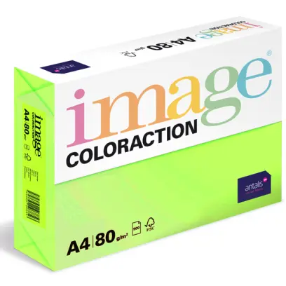 Xero A4 80 Coloraction Rio reflexní zelený 500 listů