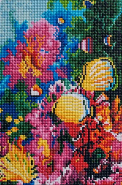 Mozaika diamantová A 03 rybky