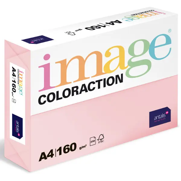 Xero A4 160 Coloraction Tropic pastelově růžový 250 listů