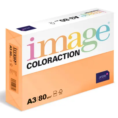 Xero A3 80 Coloraction Venezia oranžový 500 listů