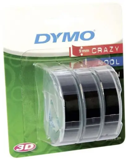 Páska 3D černá 3 ks