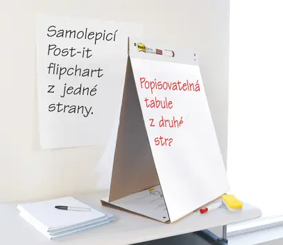 Meeting chart Post-it přenosný a samostojící