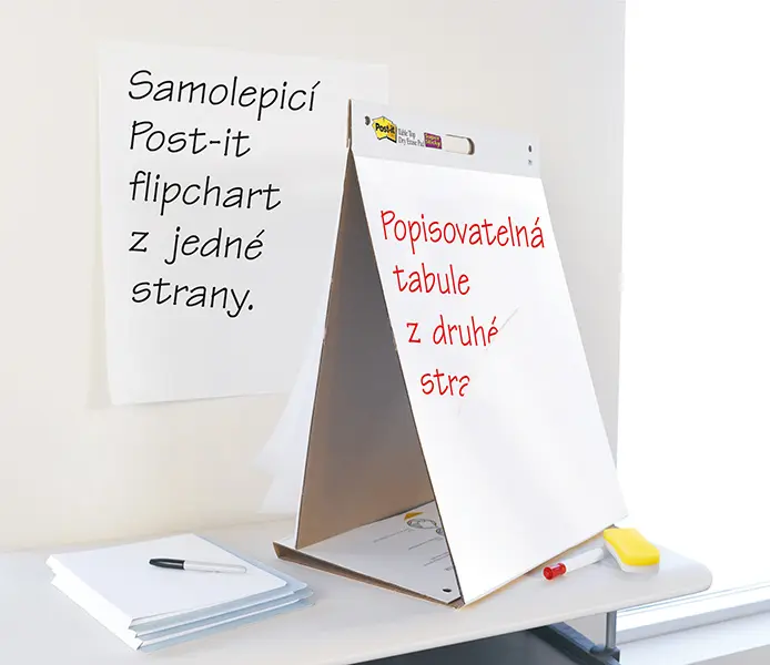 Meeting chart Post-it přenosný a samostojící