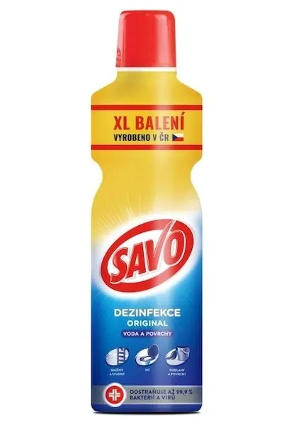 Čistič dezinfekční Savo originál 1,2 l