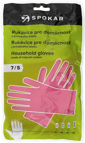 Rukavice úklidové vel. 7
