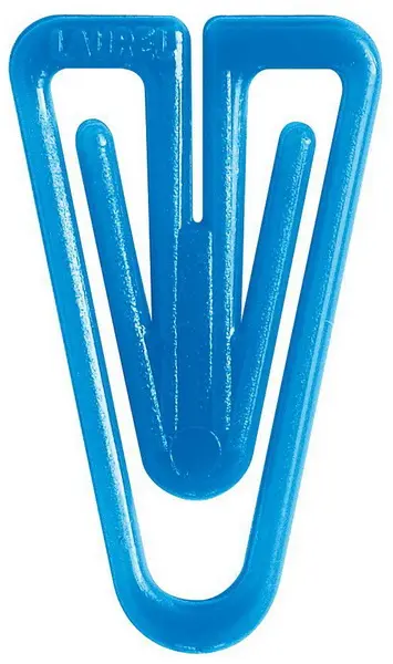 Spony plastové V 25 mm 30 ks