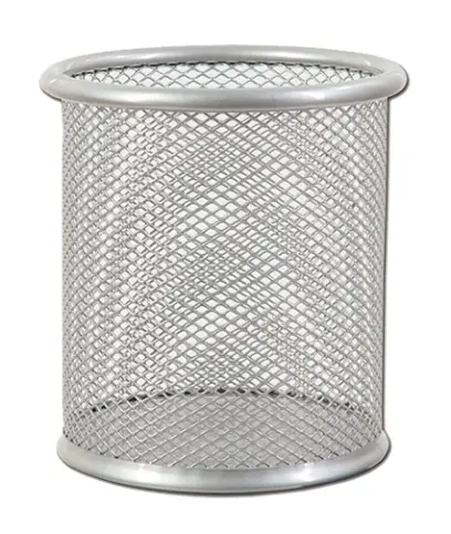 Kalíšek na psací potřeby stříbrný