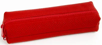 Penál etue se 2 zipy Jeans 2 zelený