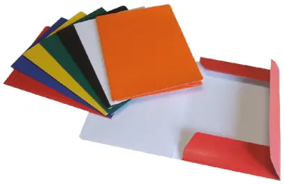 Mapa 3 klopá odkládací PP plus černá