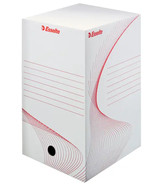 Krabice archivační 200 mm Esselte bílá