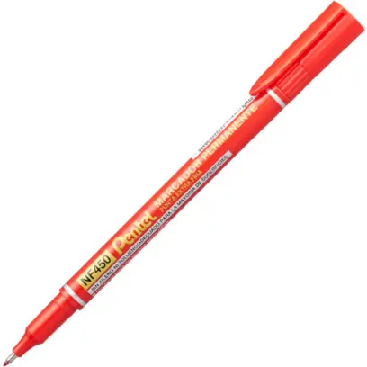 Popisovač NF450 permanent červený 0,7 mm
