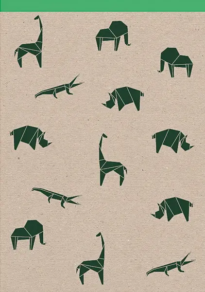 Blok poznámkový A5 čtvereček šitý recyklovaný