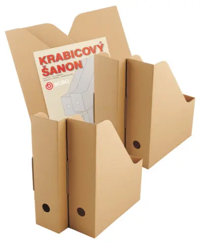 Stojan na časopisy 80 mm Bobo 5 ks