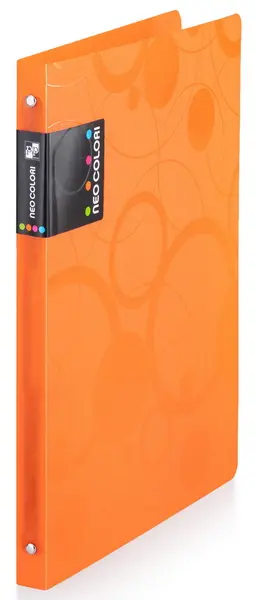 Pořadač 4 kroužkový 20 mm PP Neo Colori oranžový