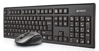 Sada klávesnice+myš A4Tech 7100N bezdrátová černá
