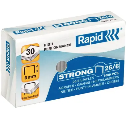 Spojovače 26/6 Strong Rapid 1000 ks