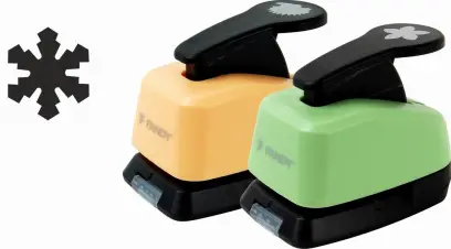 Děrovačka dekorační 16mm vločka 007