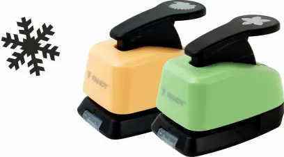 Děrovačka dekorační 16mm vločka 118