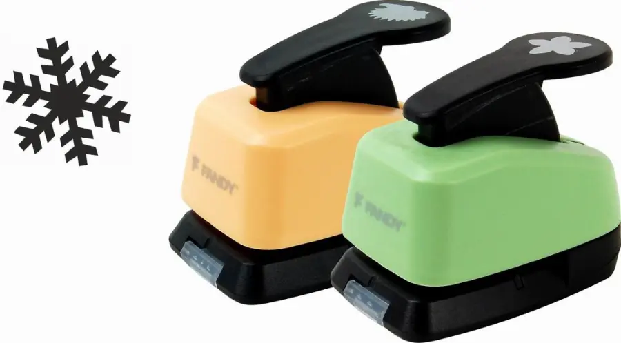 Děrovačka dekorační 16mm vločka 118