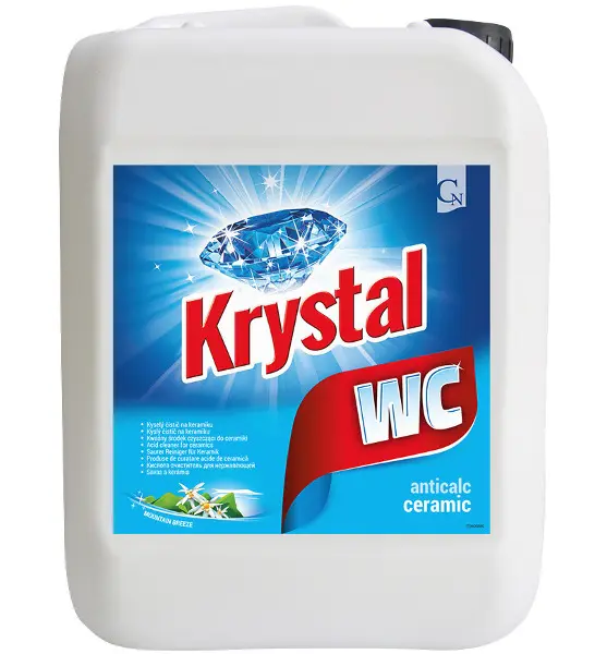 Čistič na WC Krystal modrý 5 l