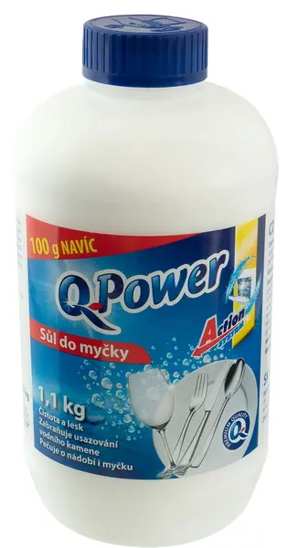 Sůl do myčky Qpower 1 kg