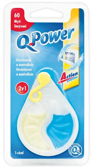 Vůně pro myčky Qpower 2v1