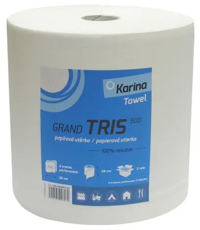 Utěrky v roli průmyslové Tris 2 ks