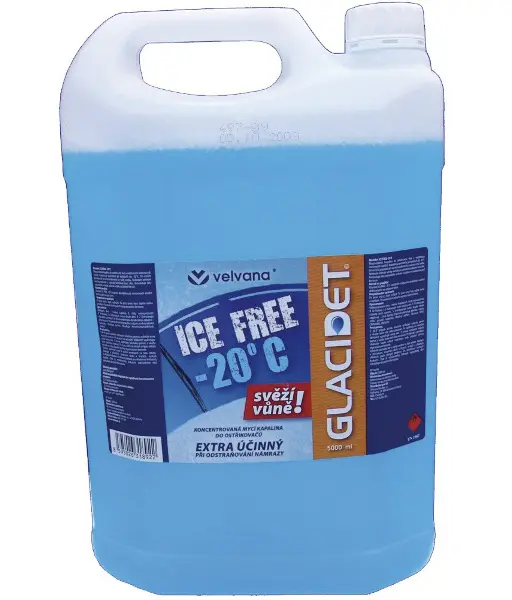 Směs do ostřikovačů Glykosol zimní -20C 5 l