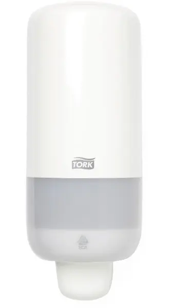 Zásobník na pěnové mýdlo Tork bílý