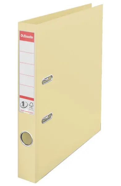 Pořadač pákový 50 mm celoplastový krémový