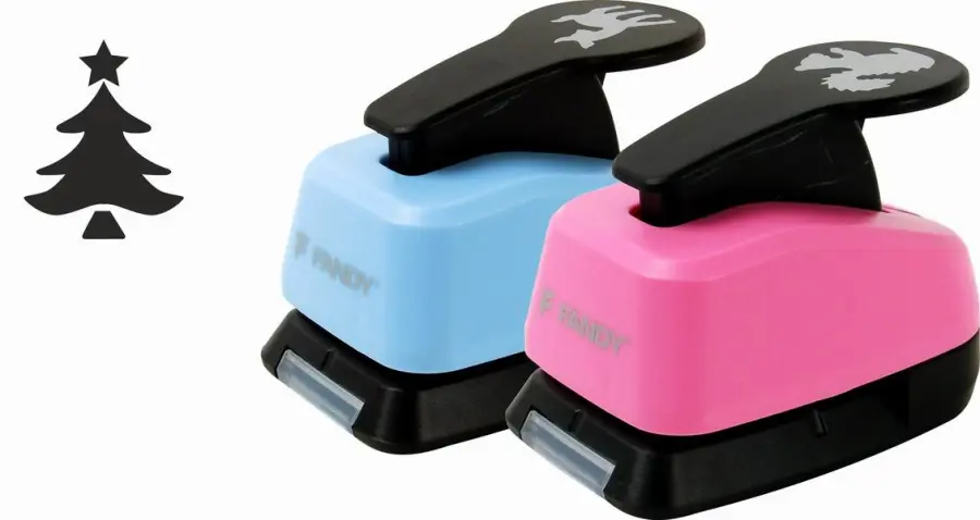 Děrovačka dekorační 25mm stromeček 137