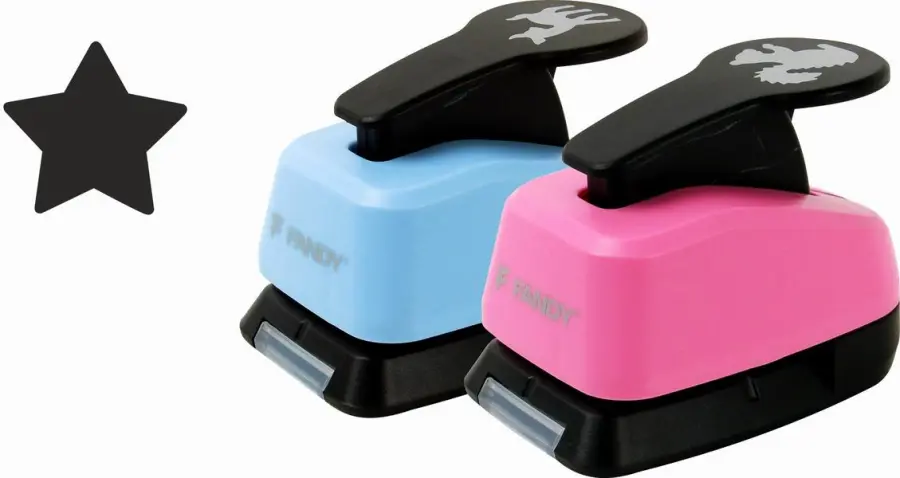 Děrovačka dekorační 25mm hvězda 019