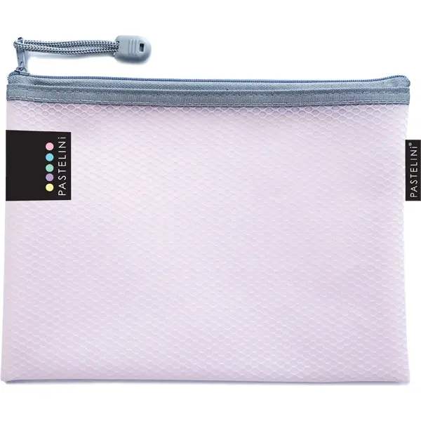 Obálka A5 se zipem Pastelini síťovaná růžová