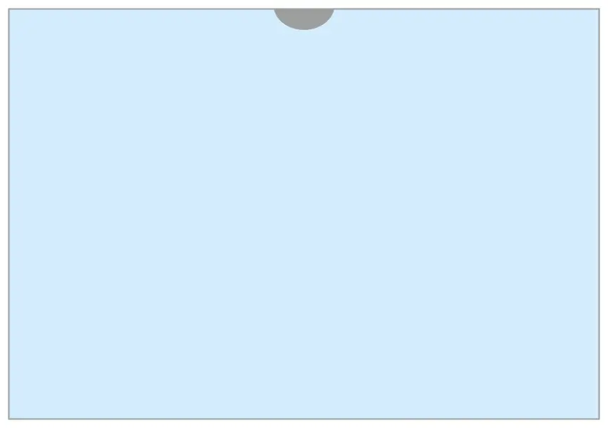 Obal A5 U 150 mic. PVC na šířku hladký 100 ks